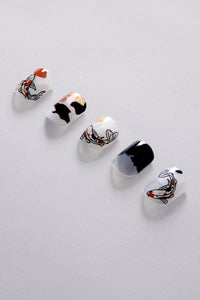 kirafeine gel nail stickers - 9 packs bundle. koi sauce nails