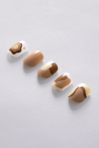 kirafeine gel nail stickers - 3 packs bundle. trio nails 