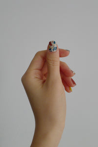 kirafeine gel nail stickers - marble crush